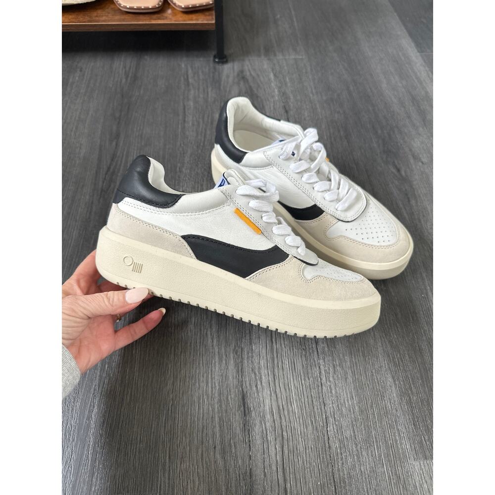 Concept Prague Platform Leather Sneakers Size 8300